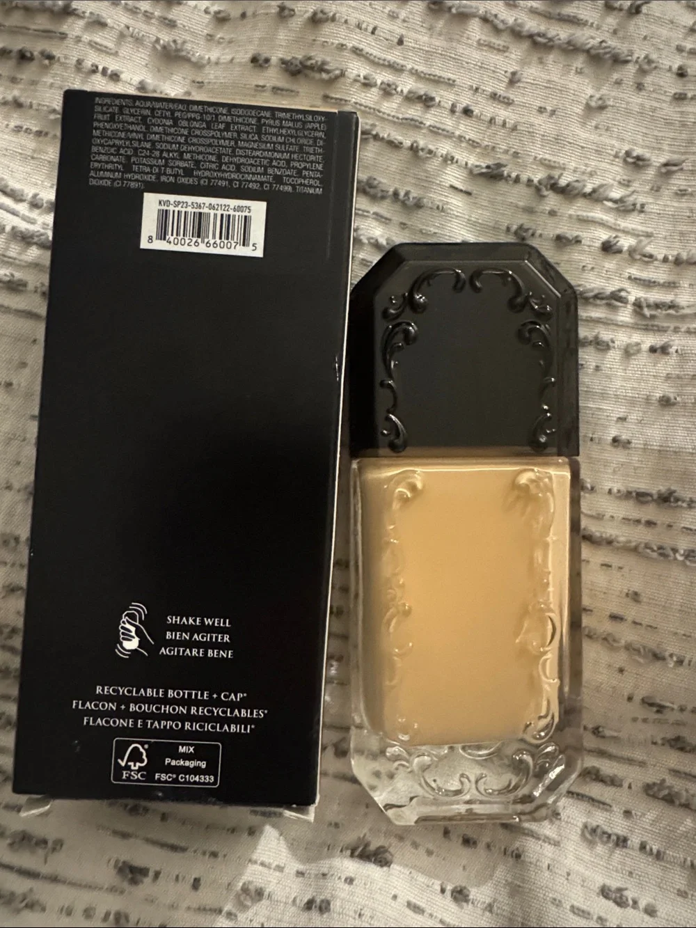 KVD Good Apple Full-Coverage Serum Foundation - MEDIUM 030- 30ml